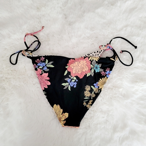 ☀️O'NEILL DREA ANIMAL KALI FLORAL MARACAS REVO TIE SIDE BOTTOMS SIZE XL - Picture 10 of 12